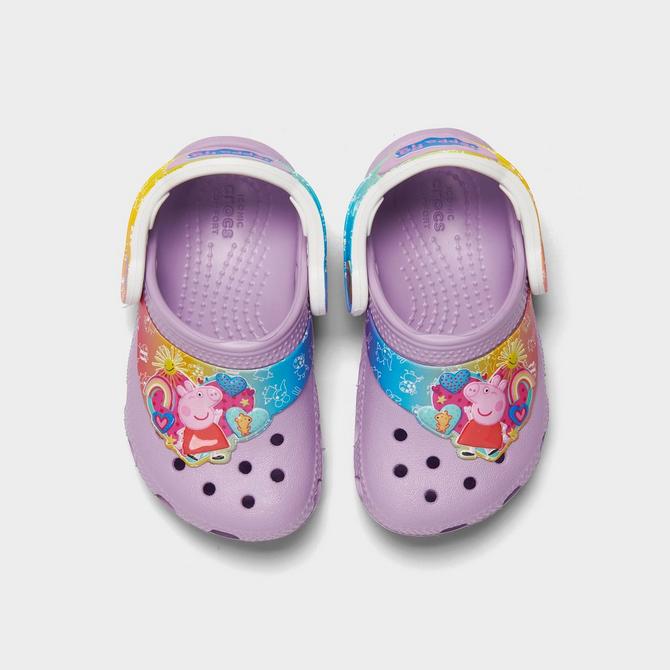 Peppa crocs hot sale