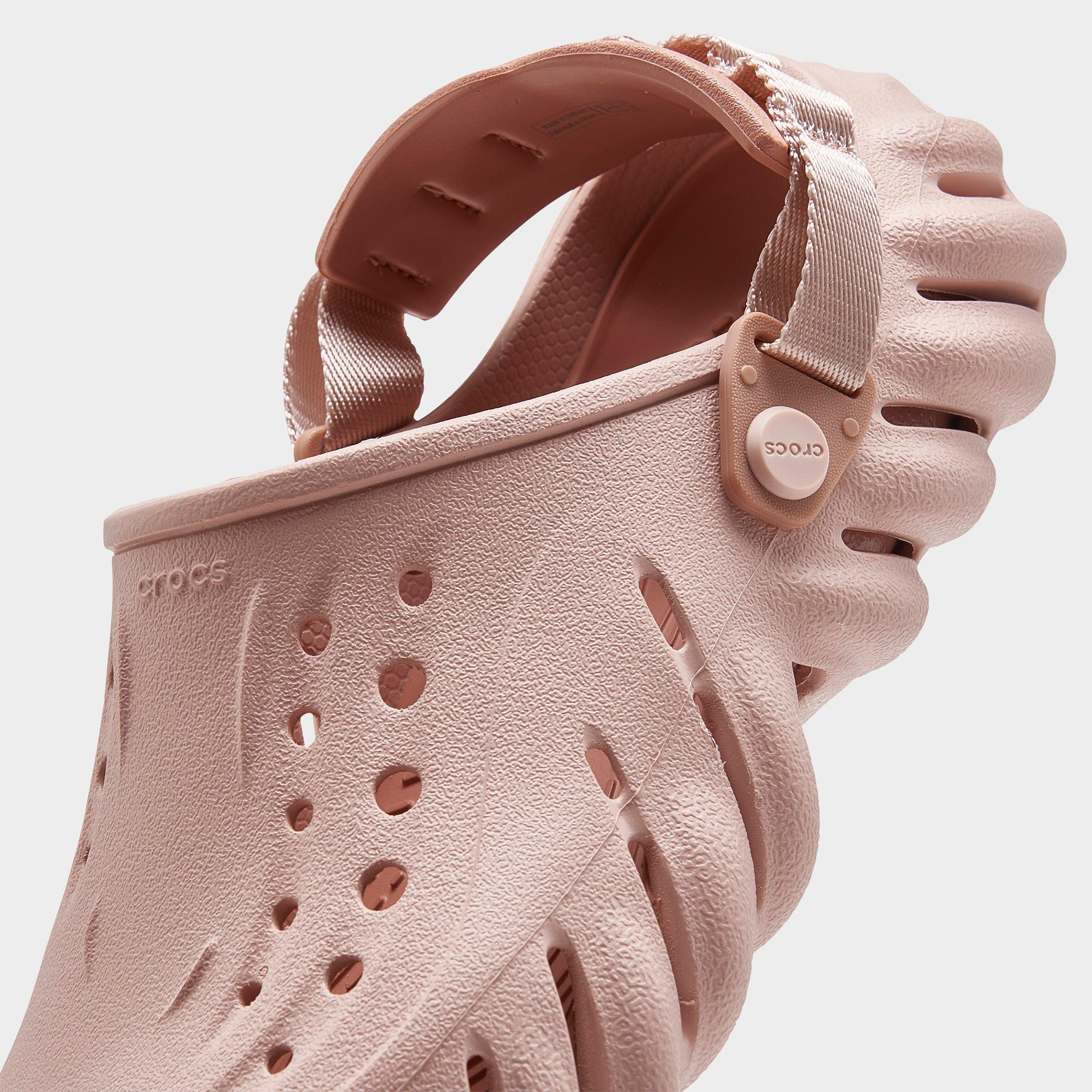 rosegold crocs