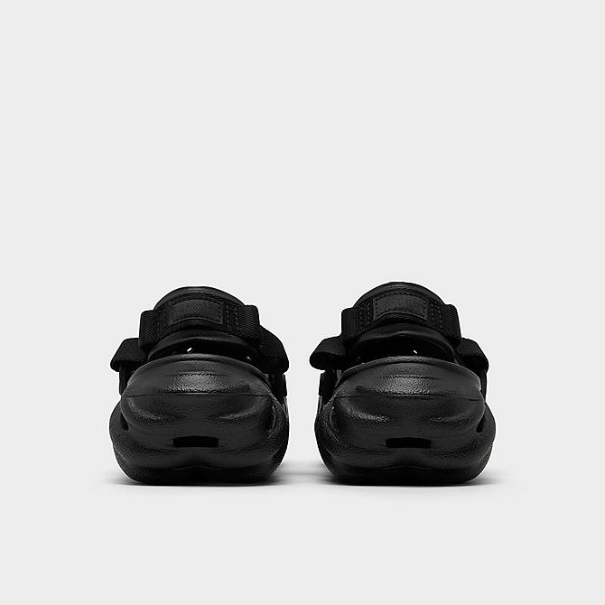 Left view of Little Kids' Crocs Echo Clog Shoes in Black Click to zoom