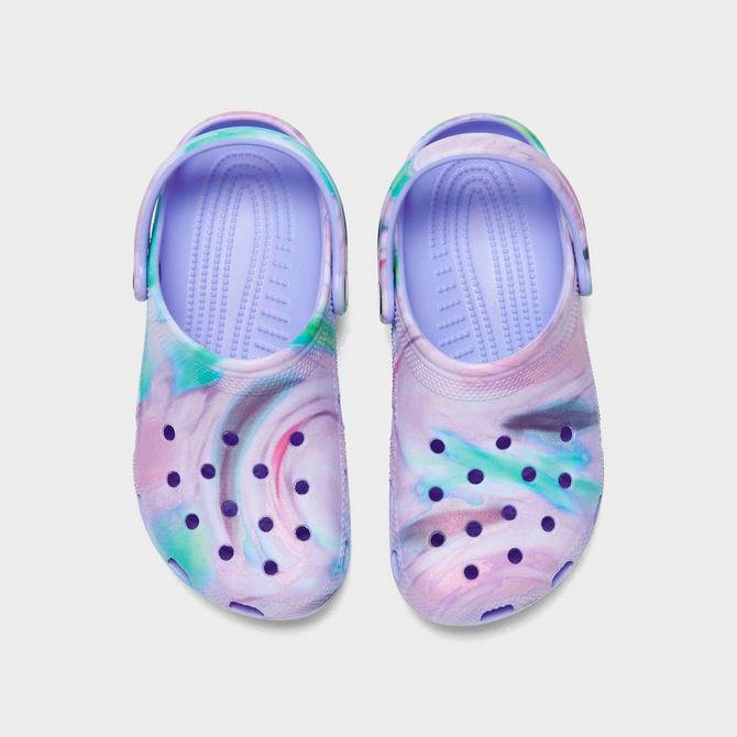 Tie dye hotsell kids crocs