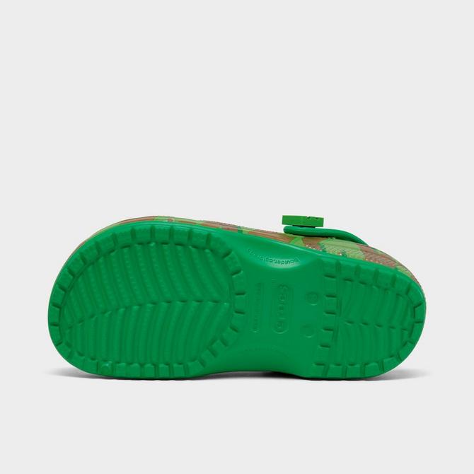 Big Kids' Crocs x Minecraft Classic Clog Shoes