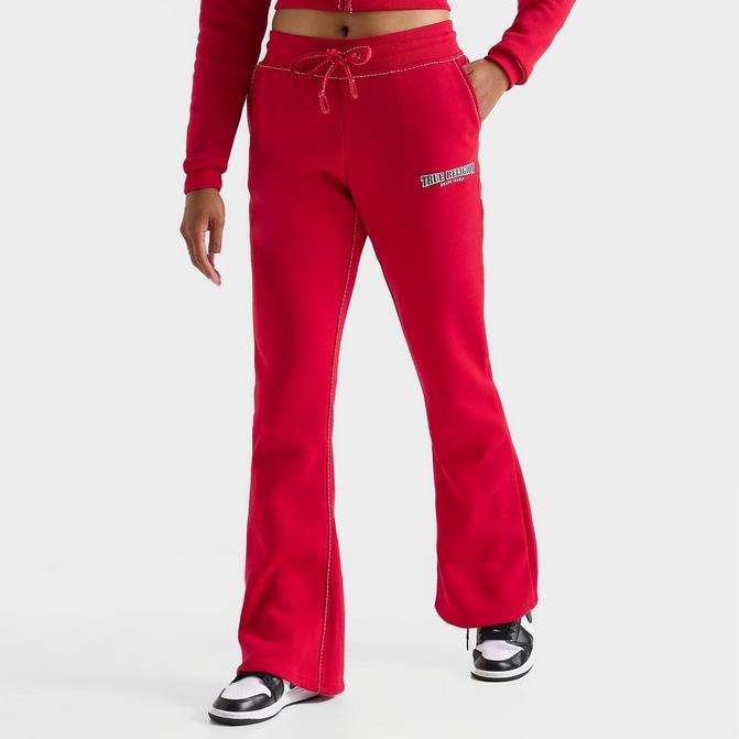 Women's fleece bootcut sweatpants hotsell