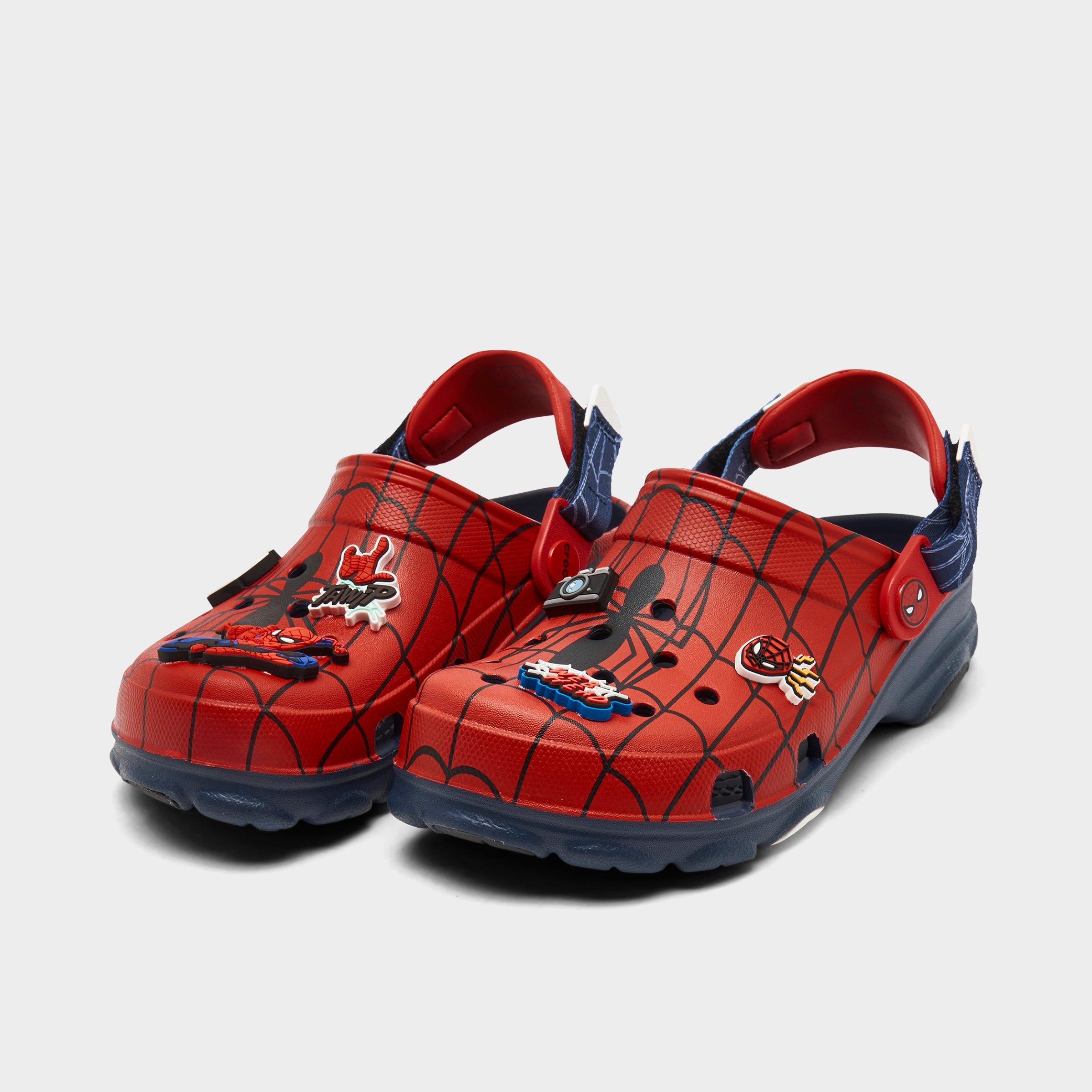 Little Kids' Crocs Spider-Man All-Terrain Classic Clog Shoes