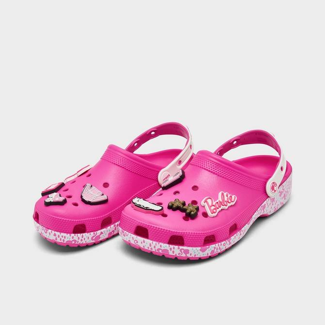 Crocs Barbie Cozy Sandal Pink With Barbie Charms Women's Size 8 New In  Package