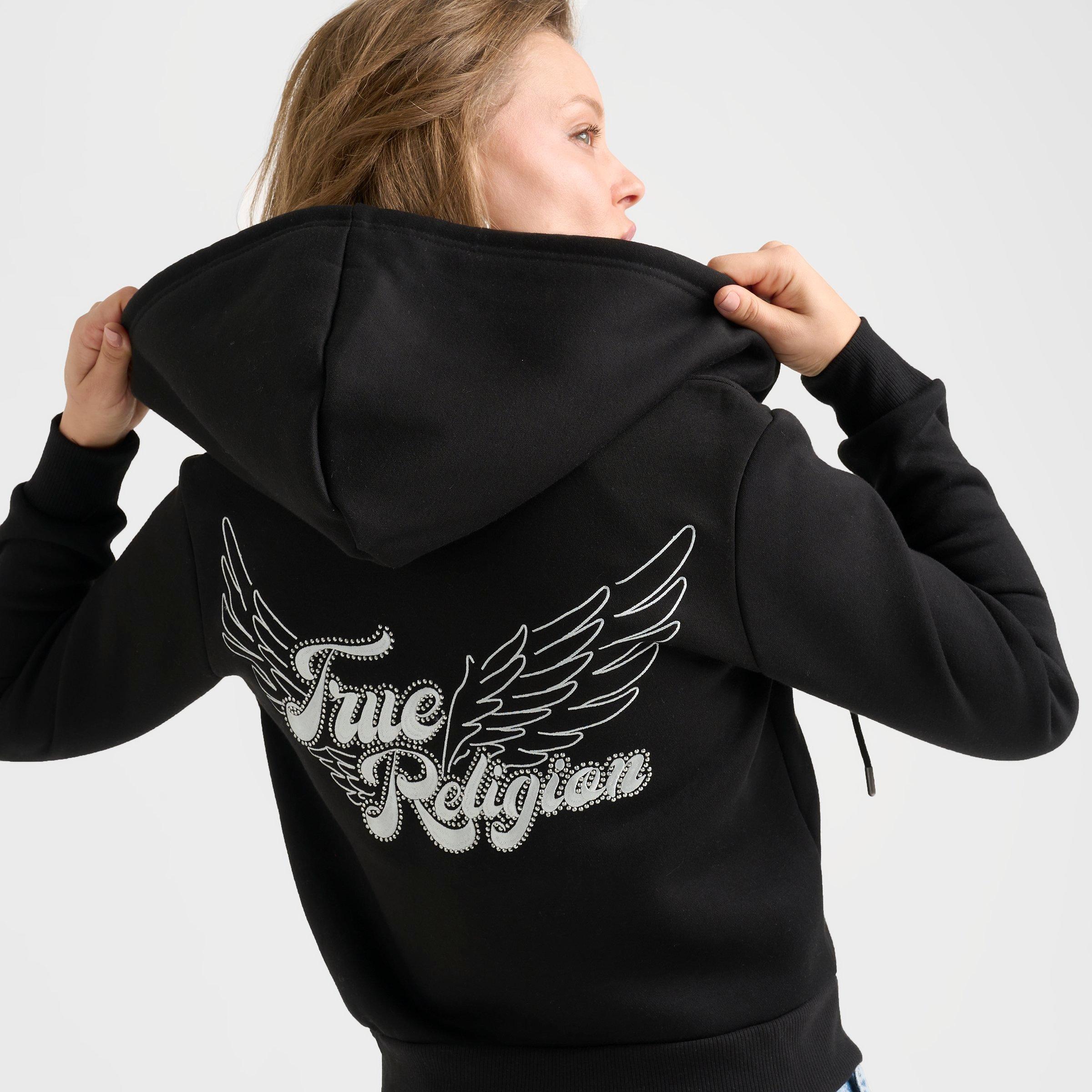 TRUE RELIGION グリーン フーディ M True Religion プリント パーカー | グリーン | FARFETCH JP