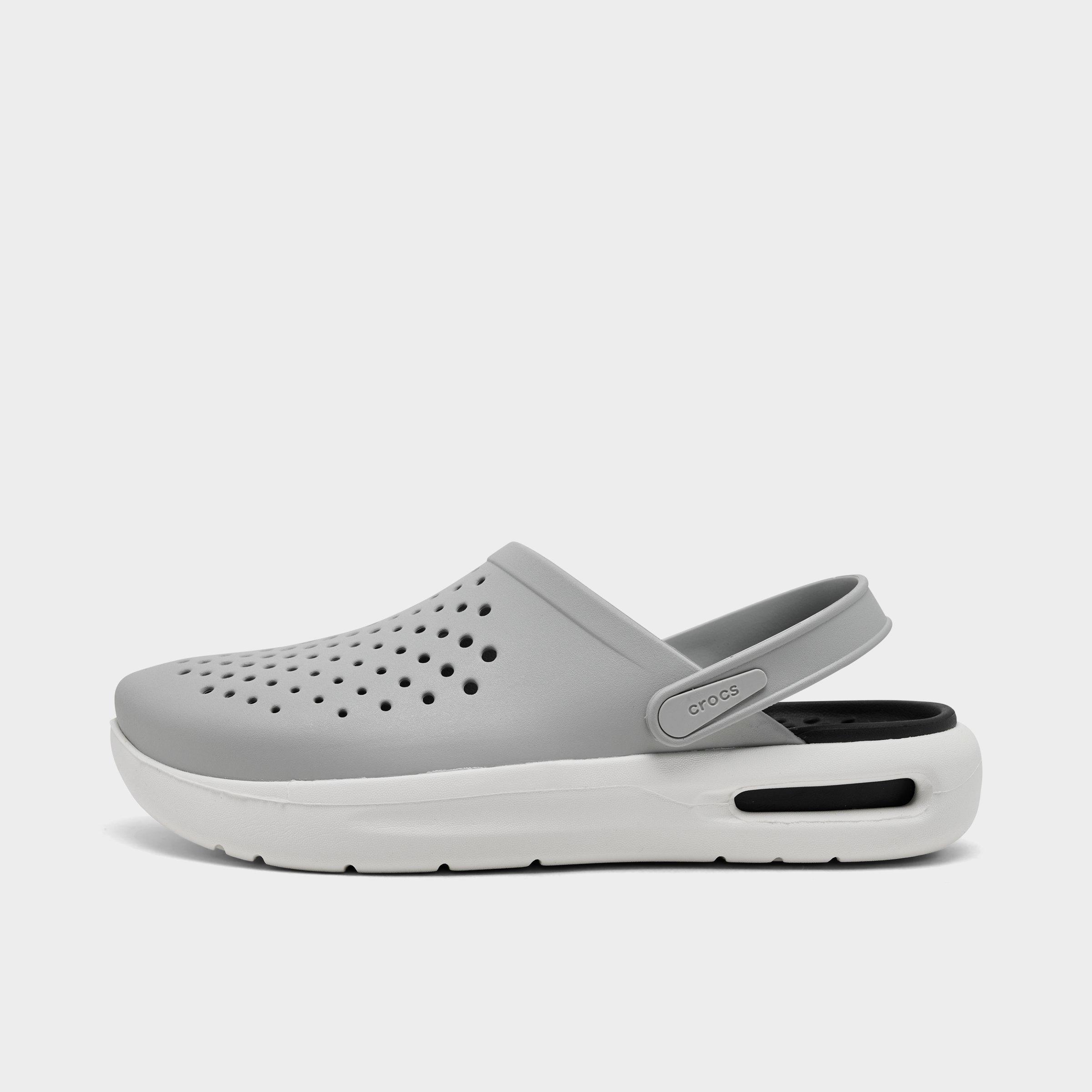 CROCS Men\'s Slip-On Clog in Gray Grey Crocs Mens Inmotion No Hands Slip On Sneaker | Rack  main image 3