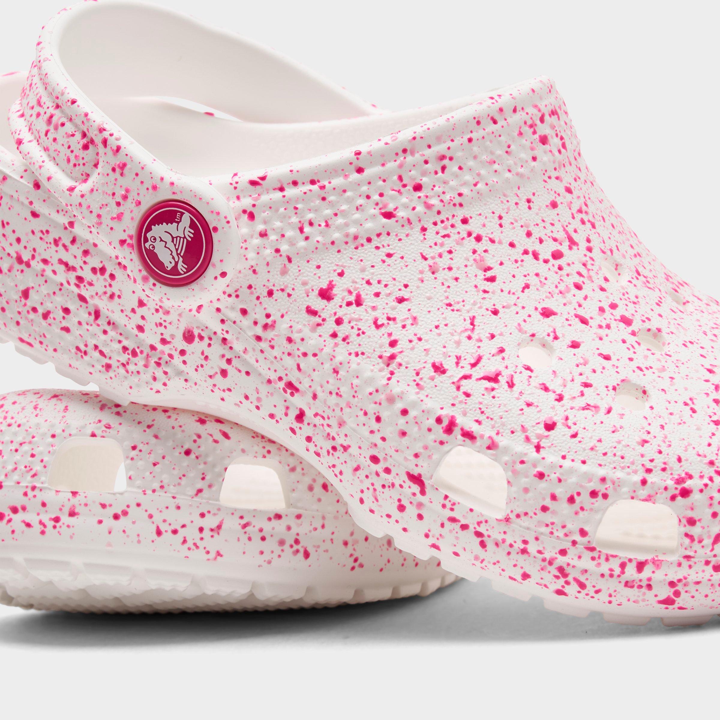 Girls' Little Kids' Crocs Paint Splatter Classic Clog Shoes