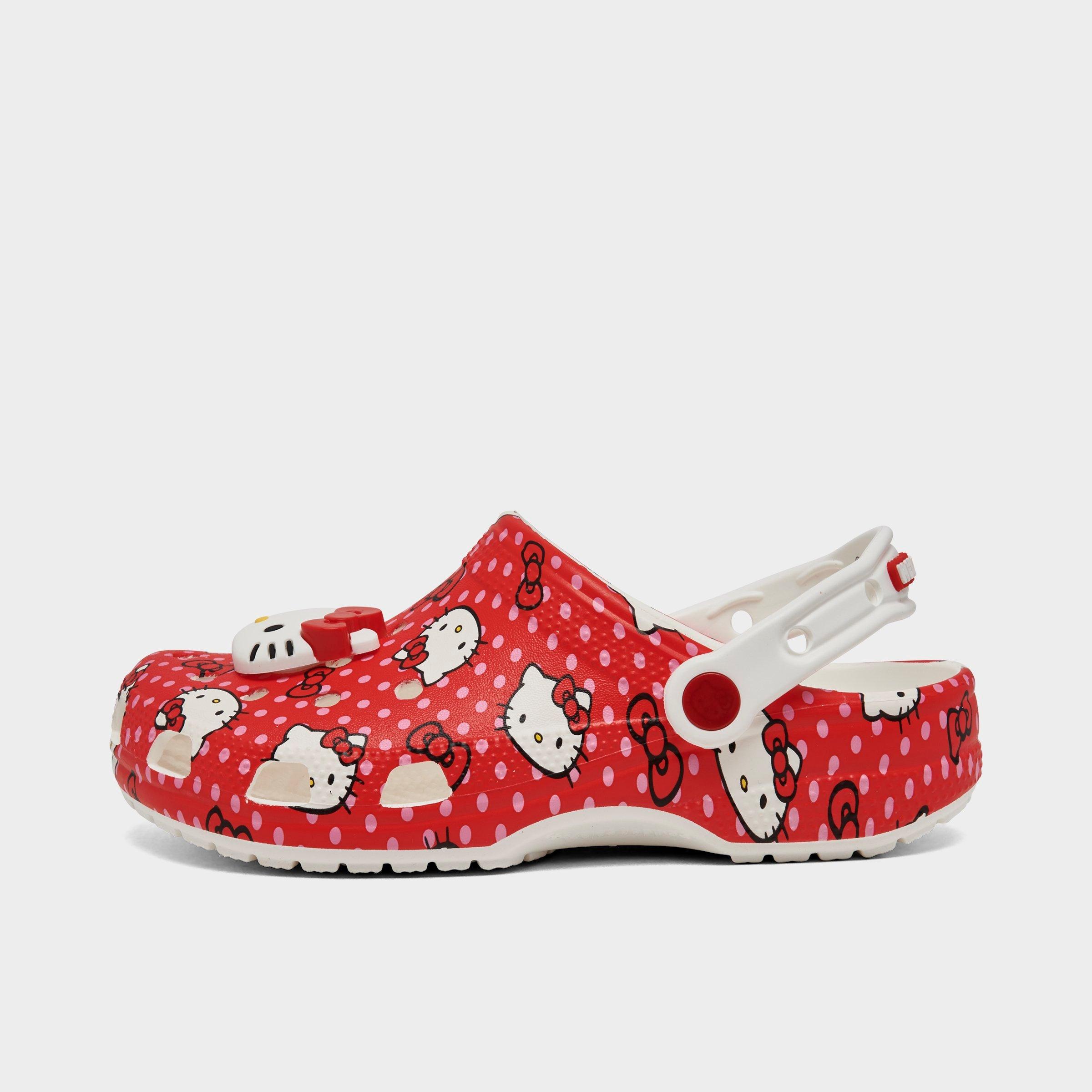 Girls' Big Kids' Crocs x Hello Kitty Classic Clog Shoes