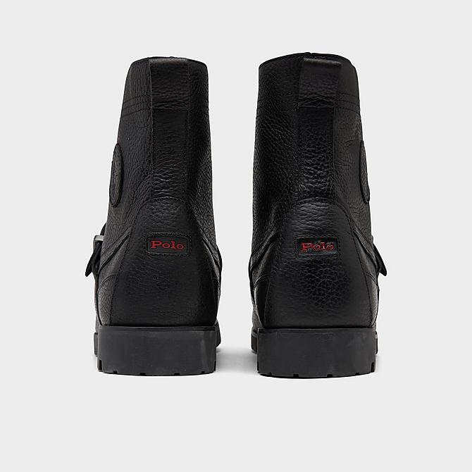 Left view of Men's Polo Ralph Lauren Ranger Boots in Black Click to zoom