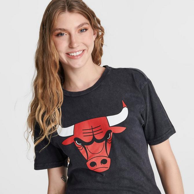 Mitchell & Ness Men's Chicago Bulls 5 Time T-Shirt in Black - Size Large