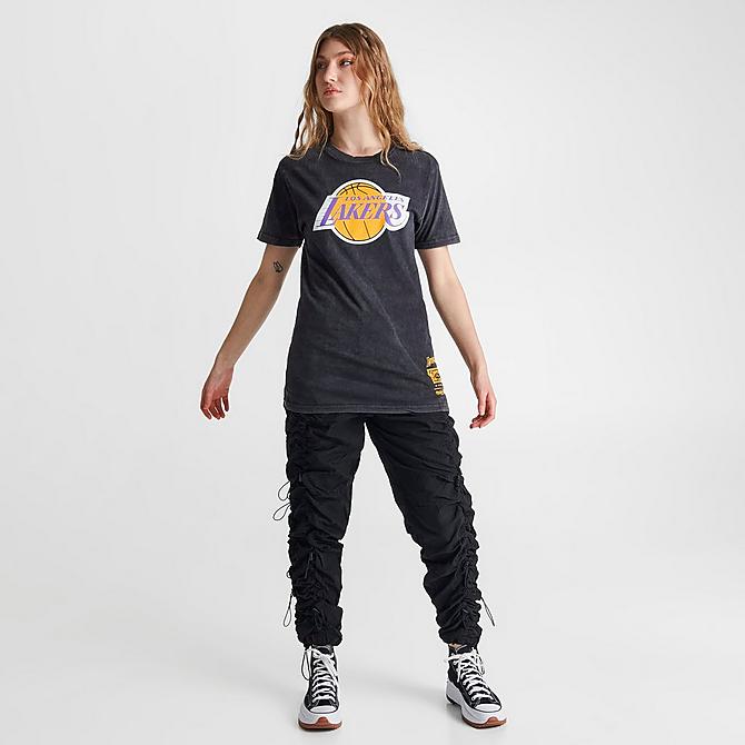 T-shirts Mitchell & Ness NBA Team Logo Tee Lakers Black