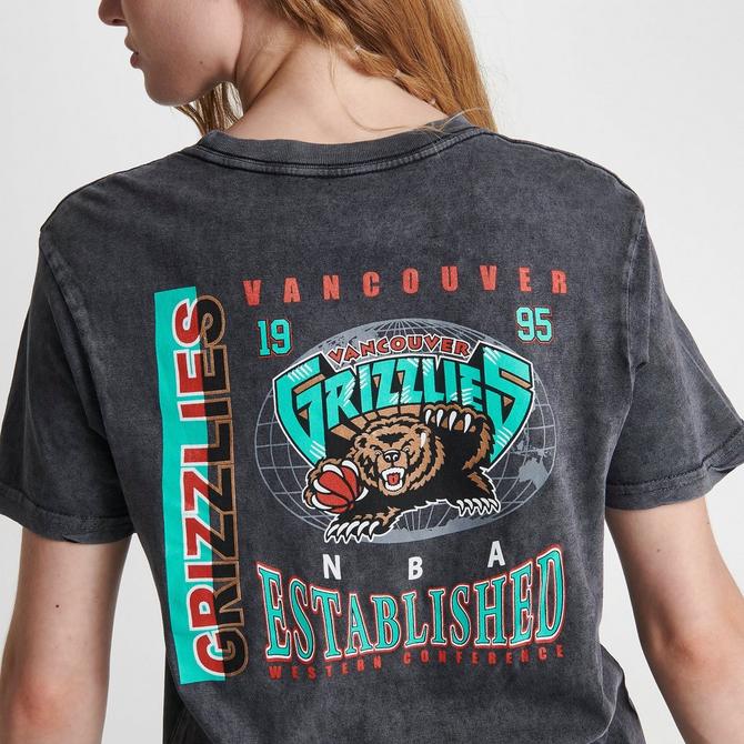 Women's Mitchell and Ness Vancouver Grizzlies NBA Moment T-Shirt
