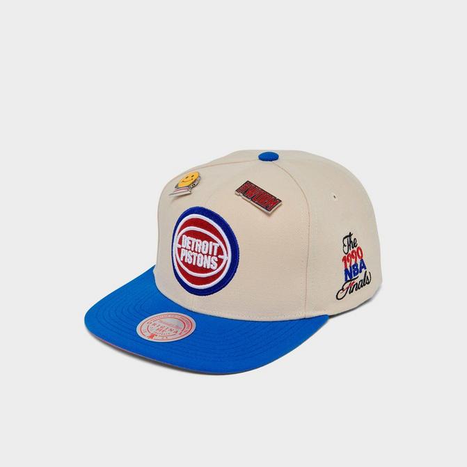 Mitchell and Ness Detroit Pistons 2Tone Snapback, Men's Fashion