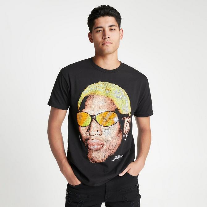 Vænne sig til stærk overfladisk Men's Dennis Rodman Big Head Graphic T-Shirt| Finish Line