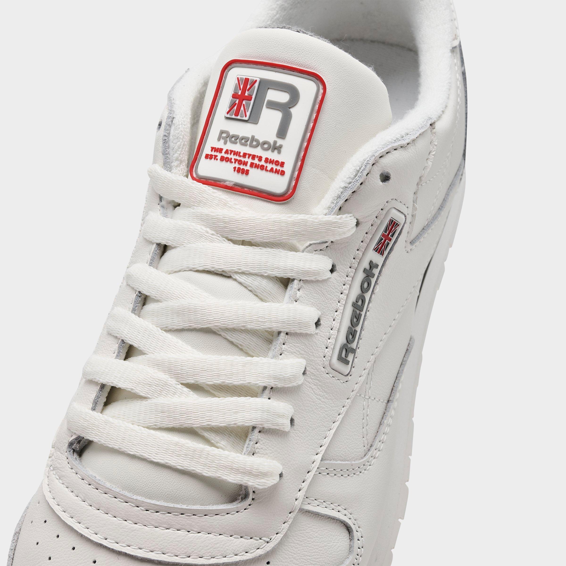 adidas gazelle silver green womens Reebok Classic Leather Mens White Leather Lace Up Lifestyle Sneakers S