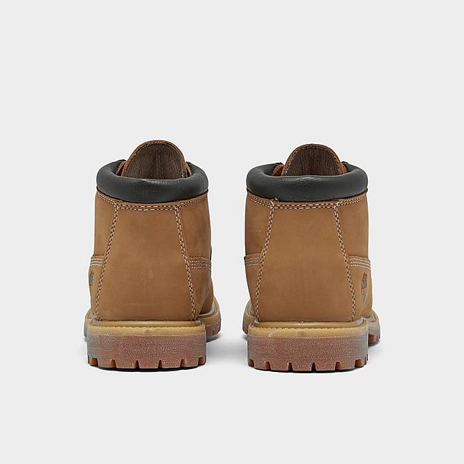 Left view of Women's Timberland Nellie Chukka Waterproof Boots in Wheat Nubuck Click to zoom
