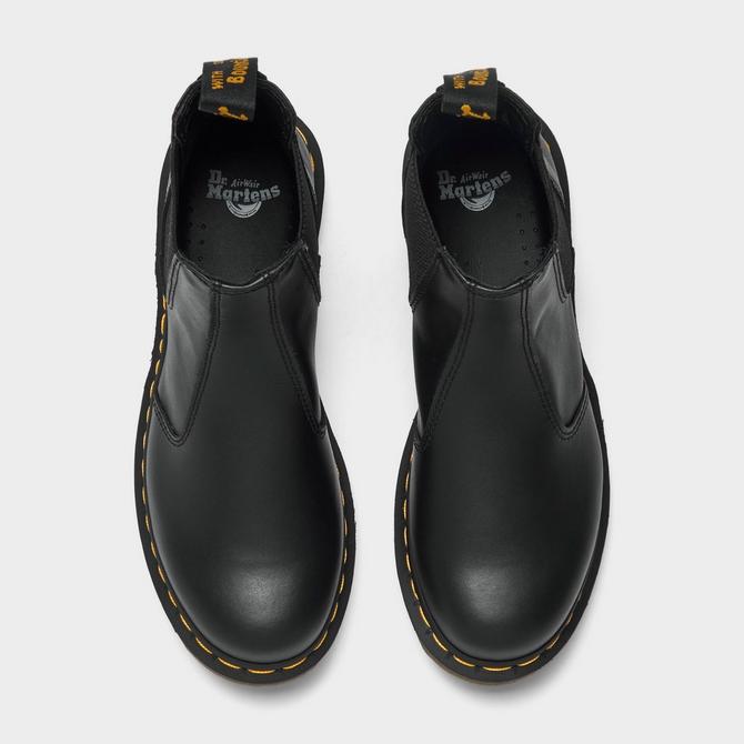 2976 black nappa leather chelsea boots