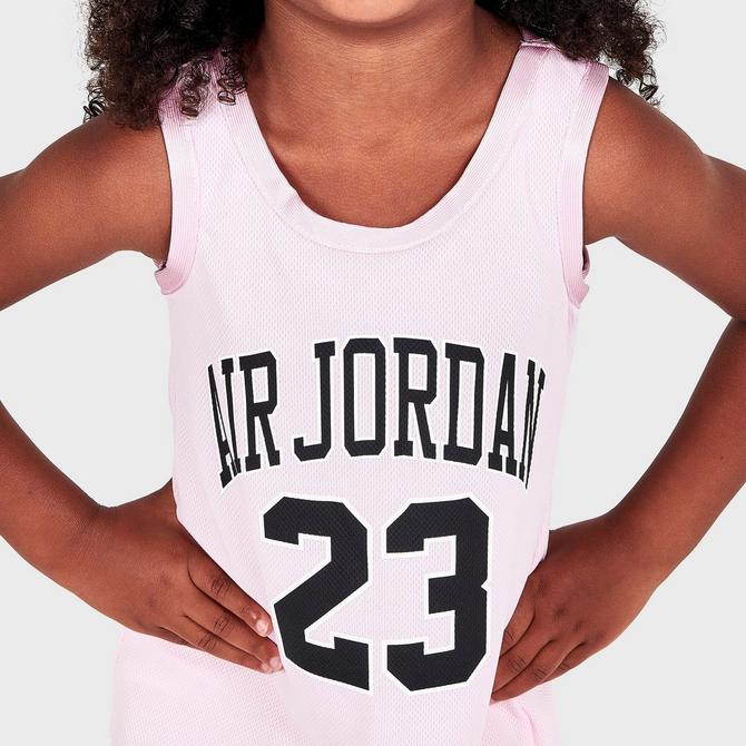 Jordan Big Girls' Jersey Dress-Purple - Hibbett