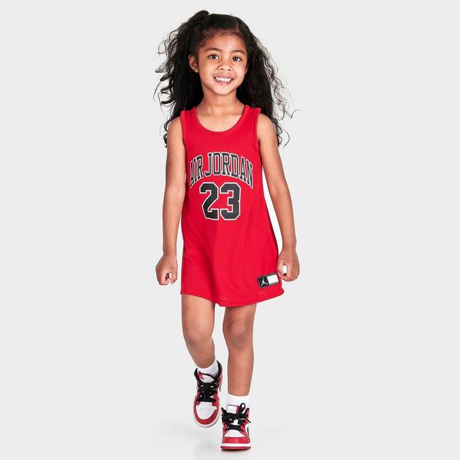 Girls' Toddler Air Jordan 23 Jersey Dress| Finish Line