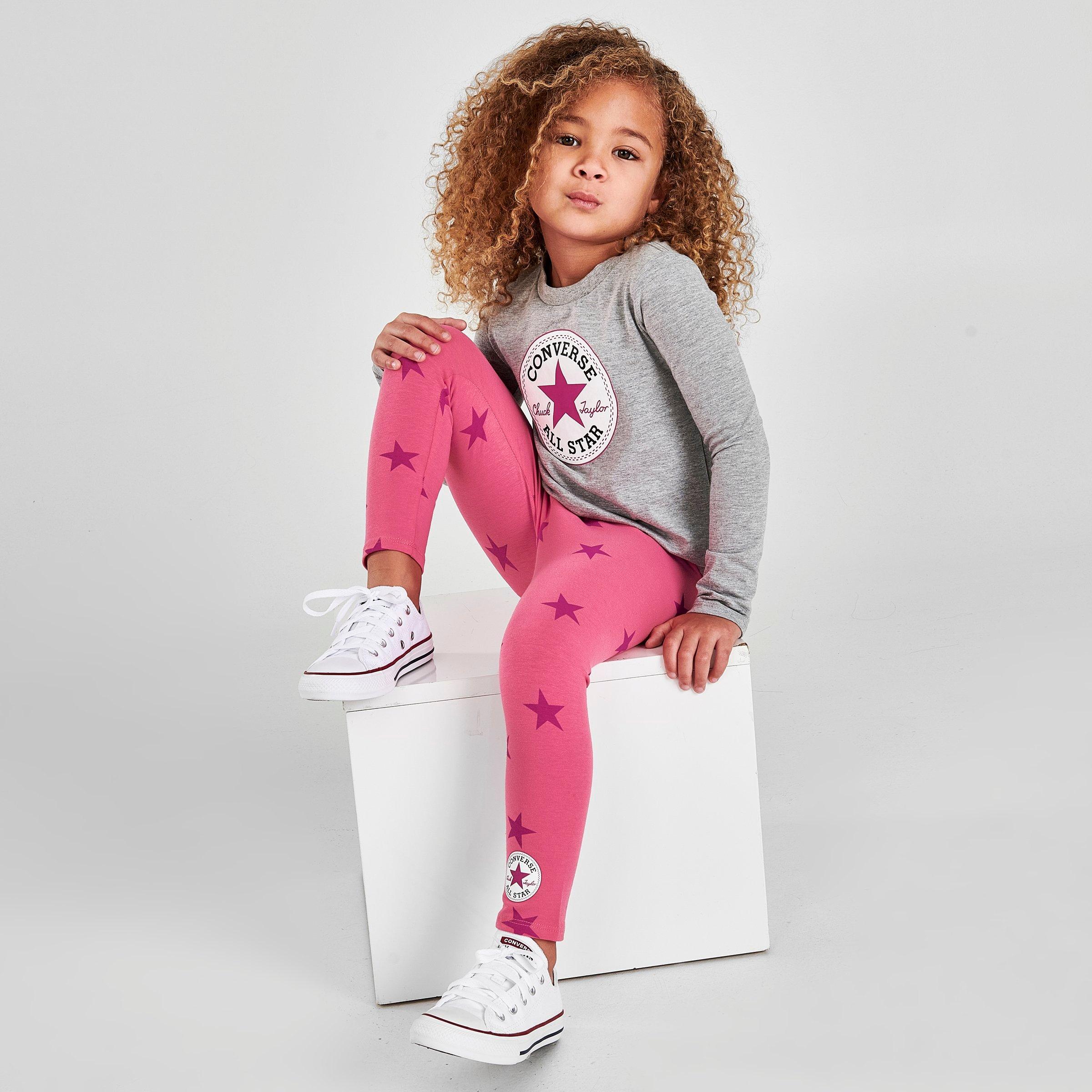 girls converse leggings