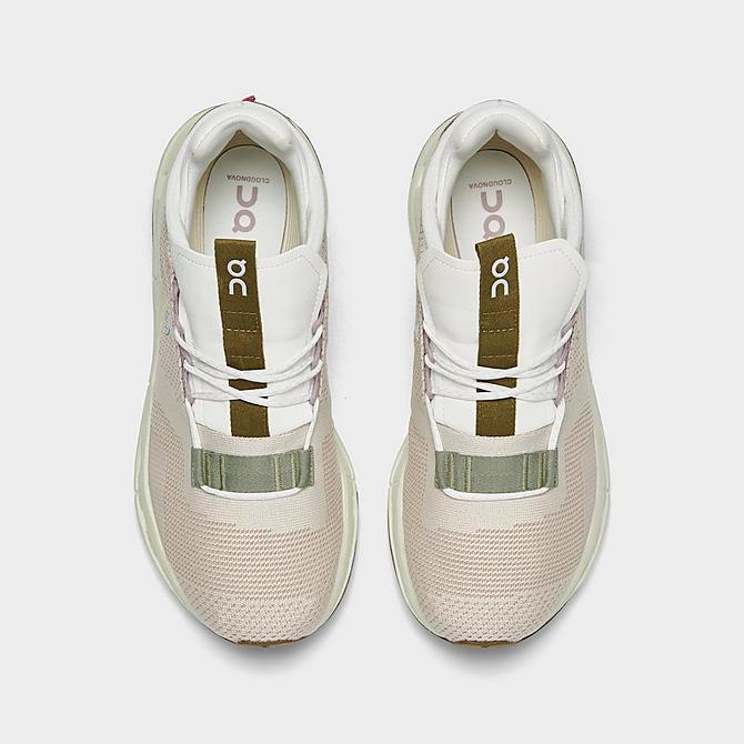 ON CLOUDNOVA RUNNING SHOES MOON/ALOE 2697885 050 WOMEN SIZE ON CLOUDNOVA RUNNING SHOES MOON/ALOE 2697885 050 WOMEN SIZE