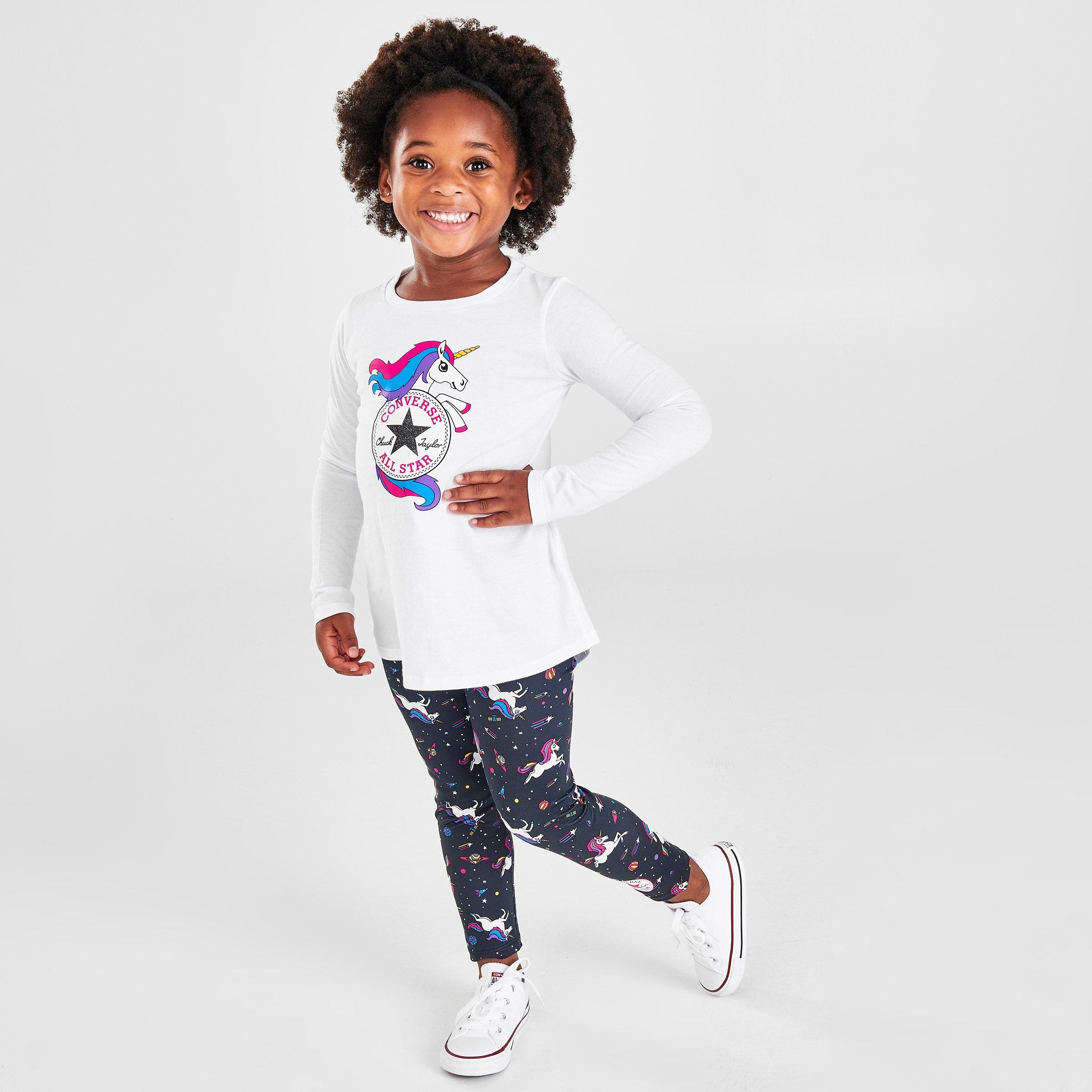 girls converse leggings