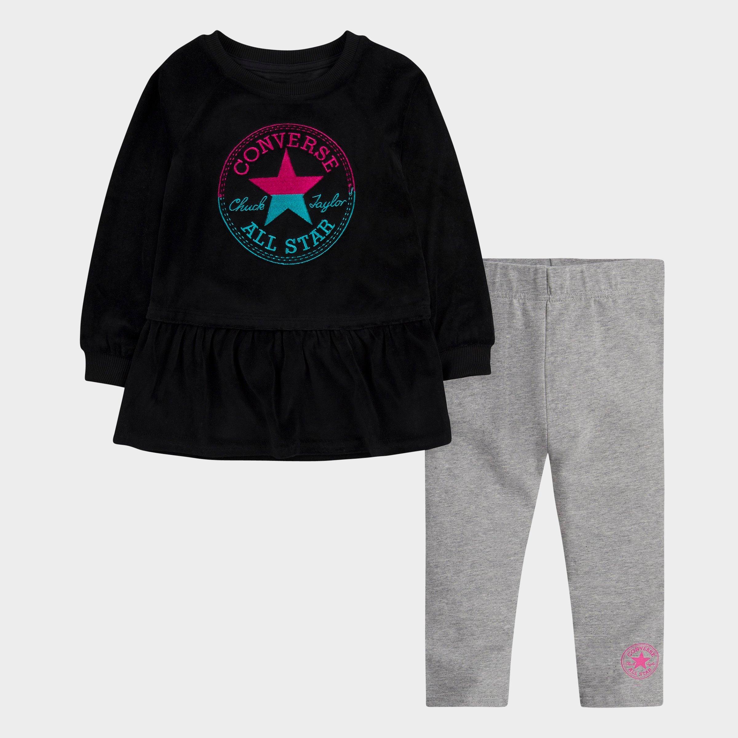 baby girl converse tracksuit