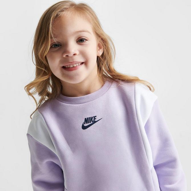 Girls' Toddler Nike Home Swoosh Home Half-Zip Hoodie and Leggings Set