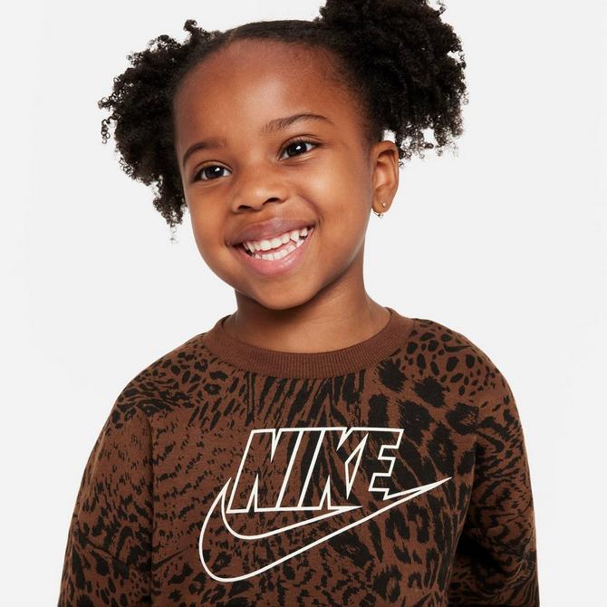 Nike leopard cheap print jumper