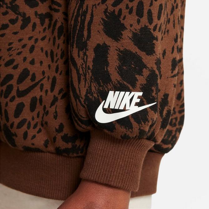 Nike leopard best sale print tracksuit