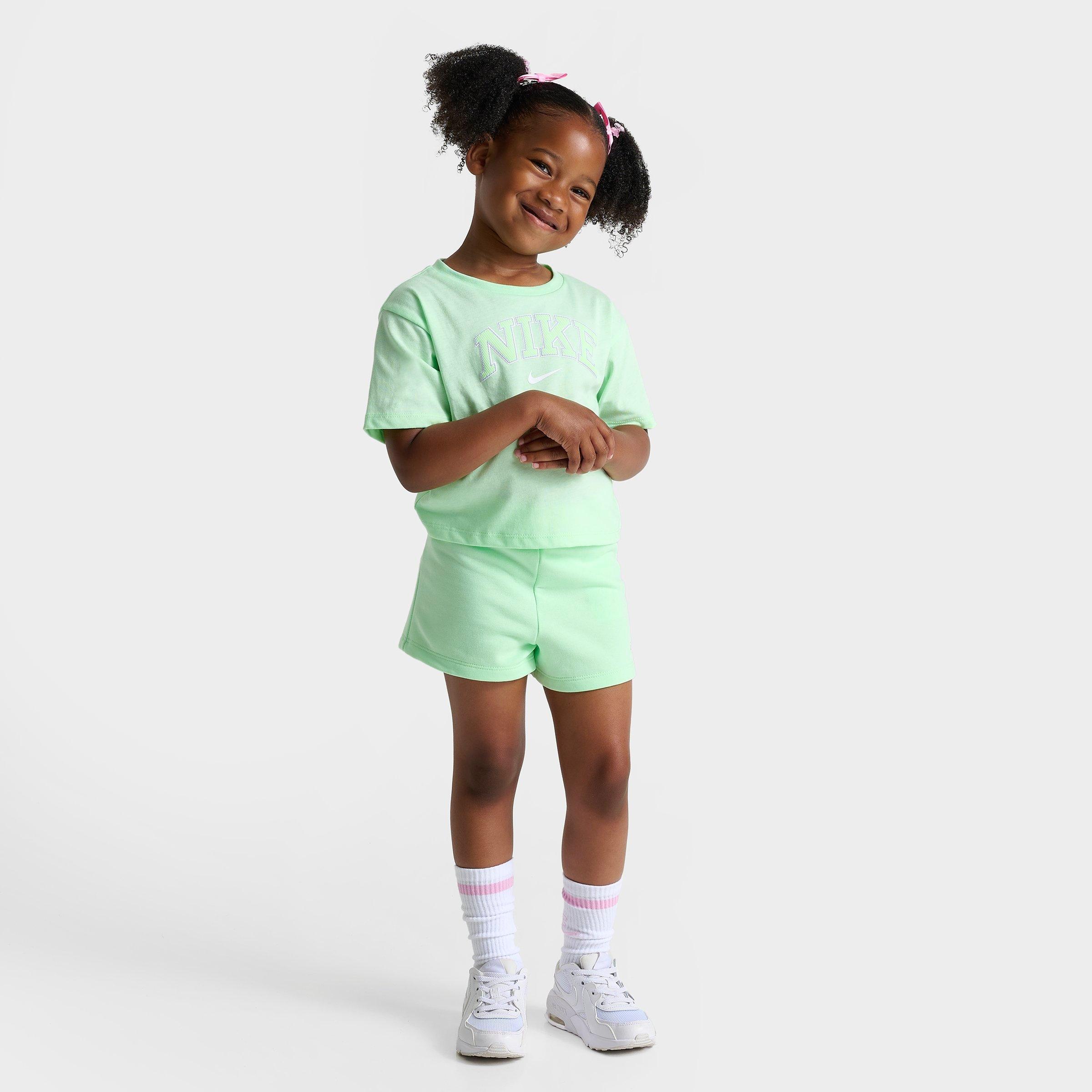 Girls' Toddler Nike Prep Your Step T-Shirt And Shorts Set