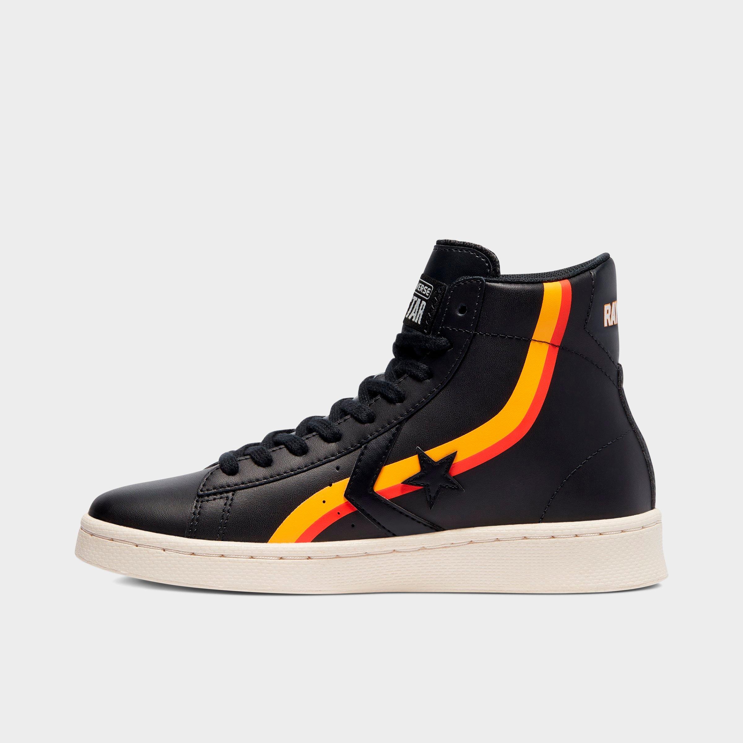 kids leather high top converse