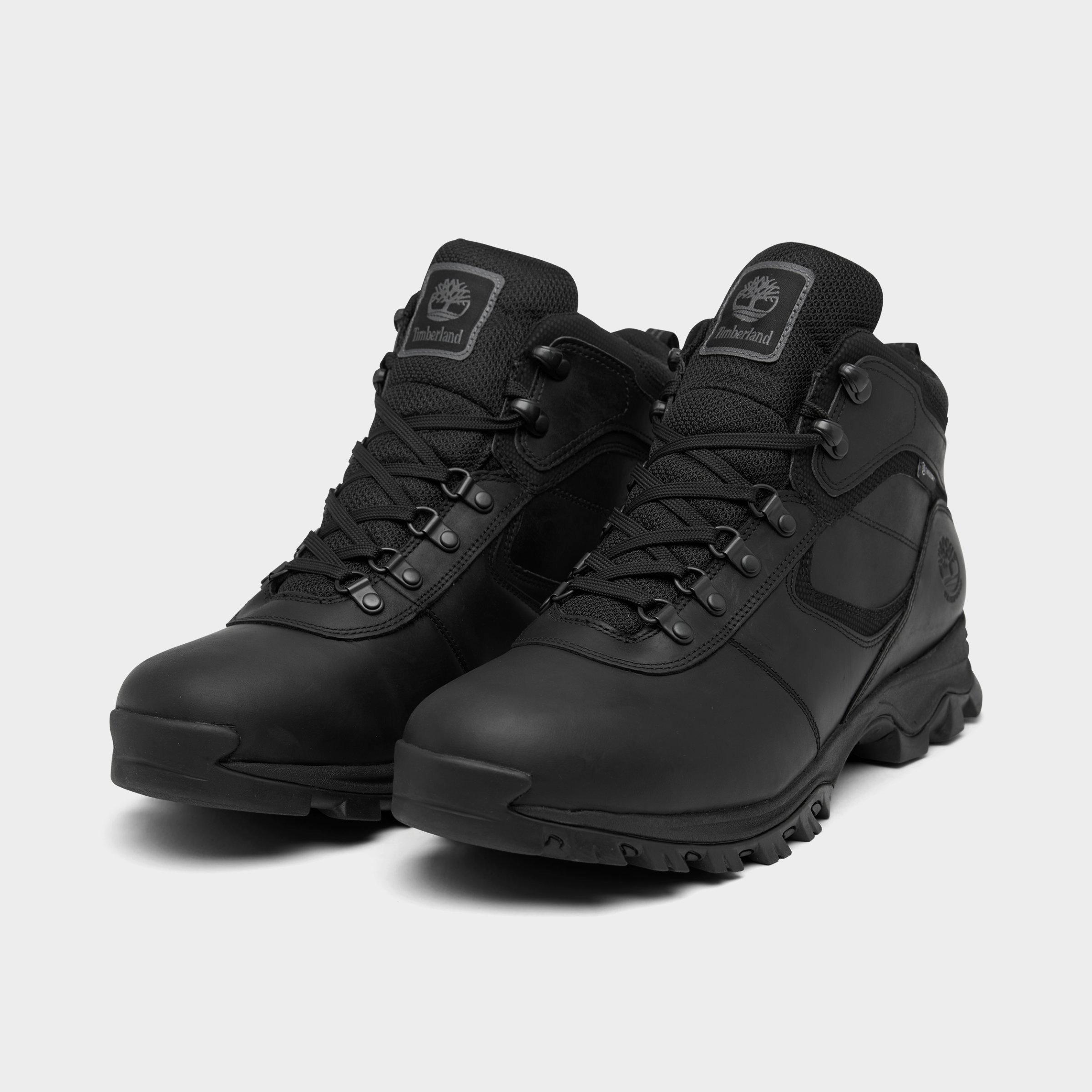 mens black waterproof hiking boots