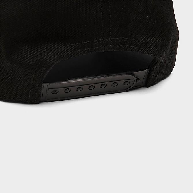 Back view of Emporio Armani EA7 Adjustable Back Hat in Black Click to zoom