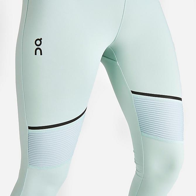 Back Right view of Women's ON High-Waisted Running Tights in Sea Click to zoom
