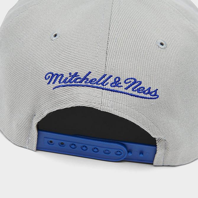 Back view of Mitchell & Ness Orlando Magic NBA Hardwood Classics Snapback Hat in Blue Click to zoom