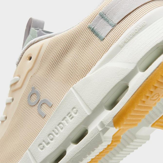 Front view of Women's On Cloudnova Form Running Shoes in Dew/Mineral Click to zoom