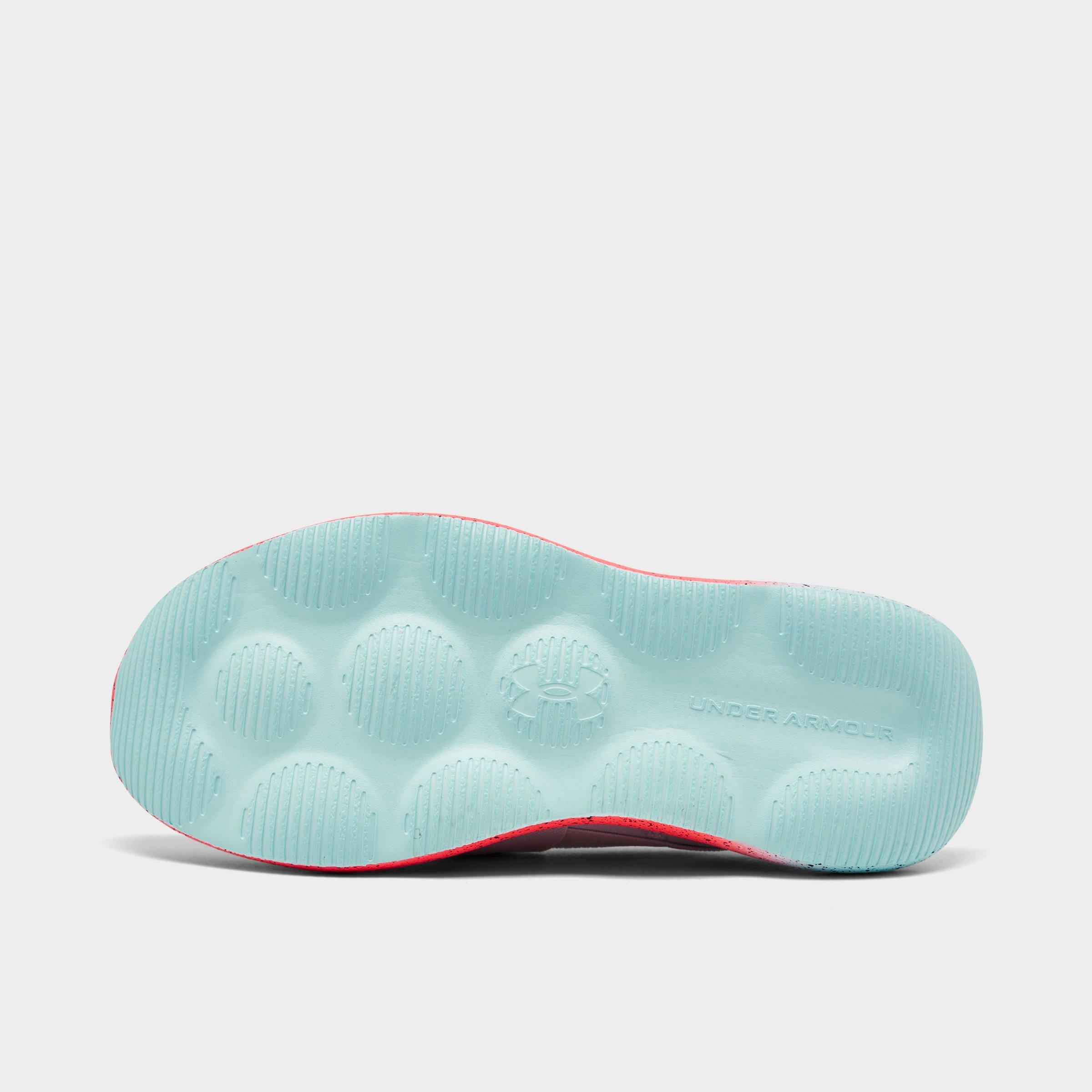 Girls Big Kids Under Armour Runplay Fade Slip On Running Shoes Finish Line