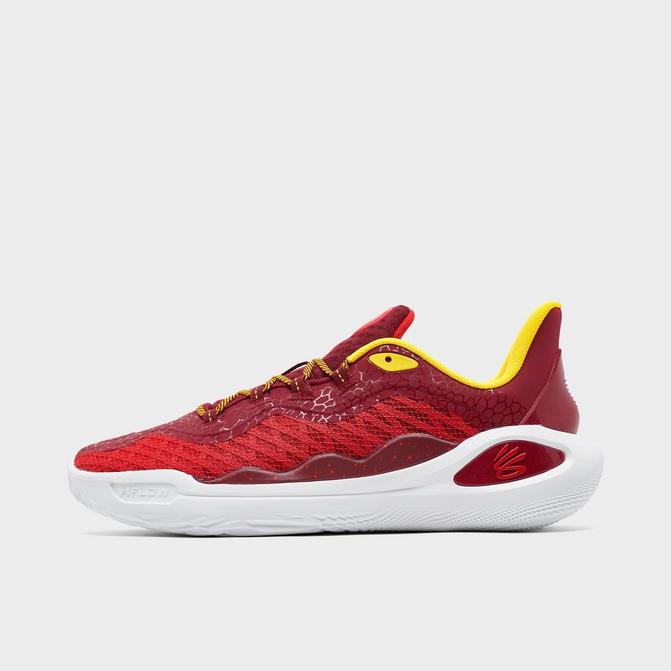 Red curry cheap basketball shoes