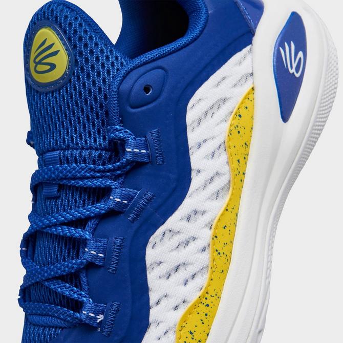 Under armour store curry blue kids