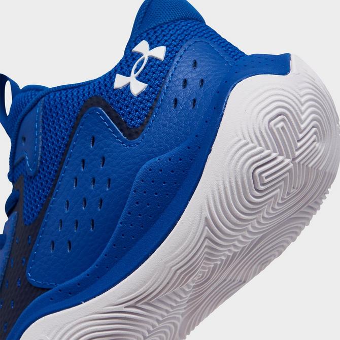 Under armour best sale shoes kids blue