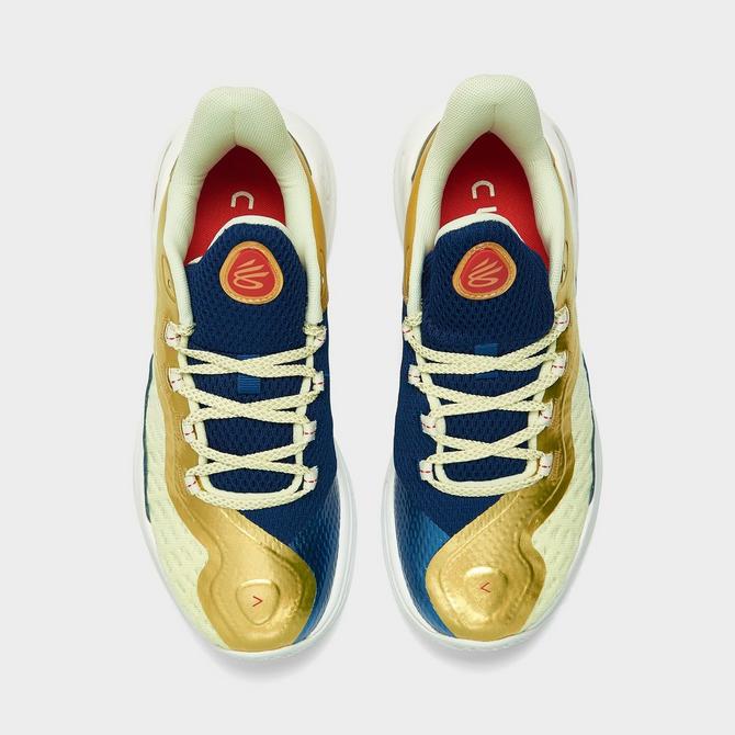 Curry 6 gold clearance kids