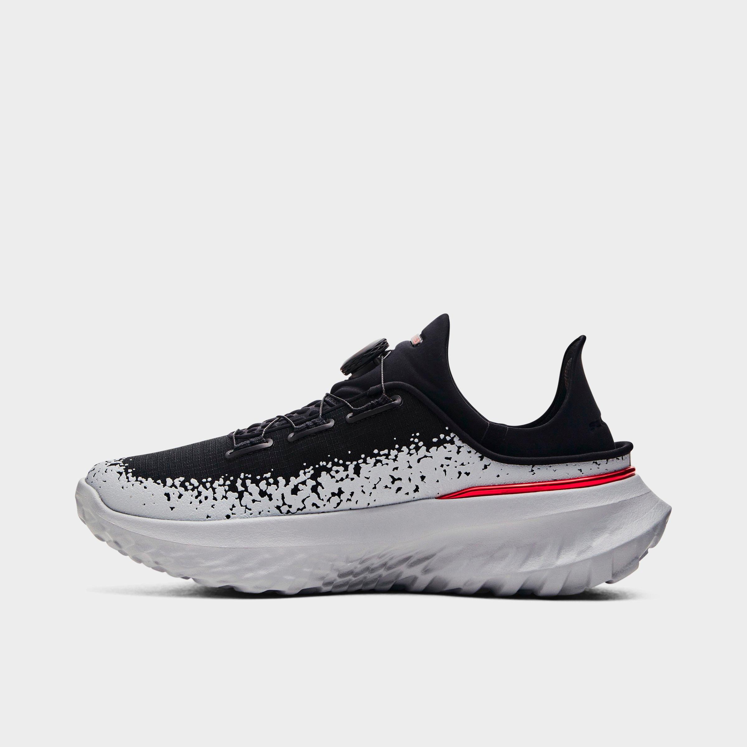 Under Armour SlipSpeed Mega Sneakers Shoes Size 7 White Black Red 3028539-109 SlipSpeed Mega  main image 2