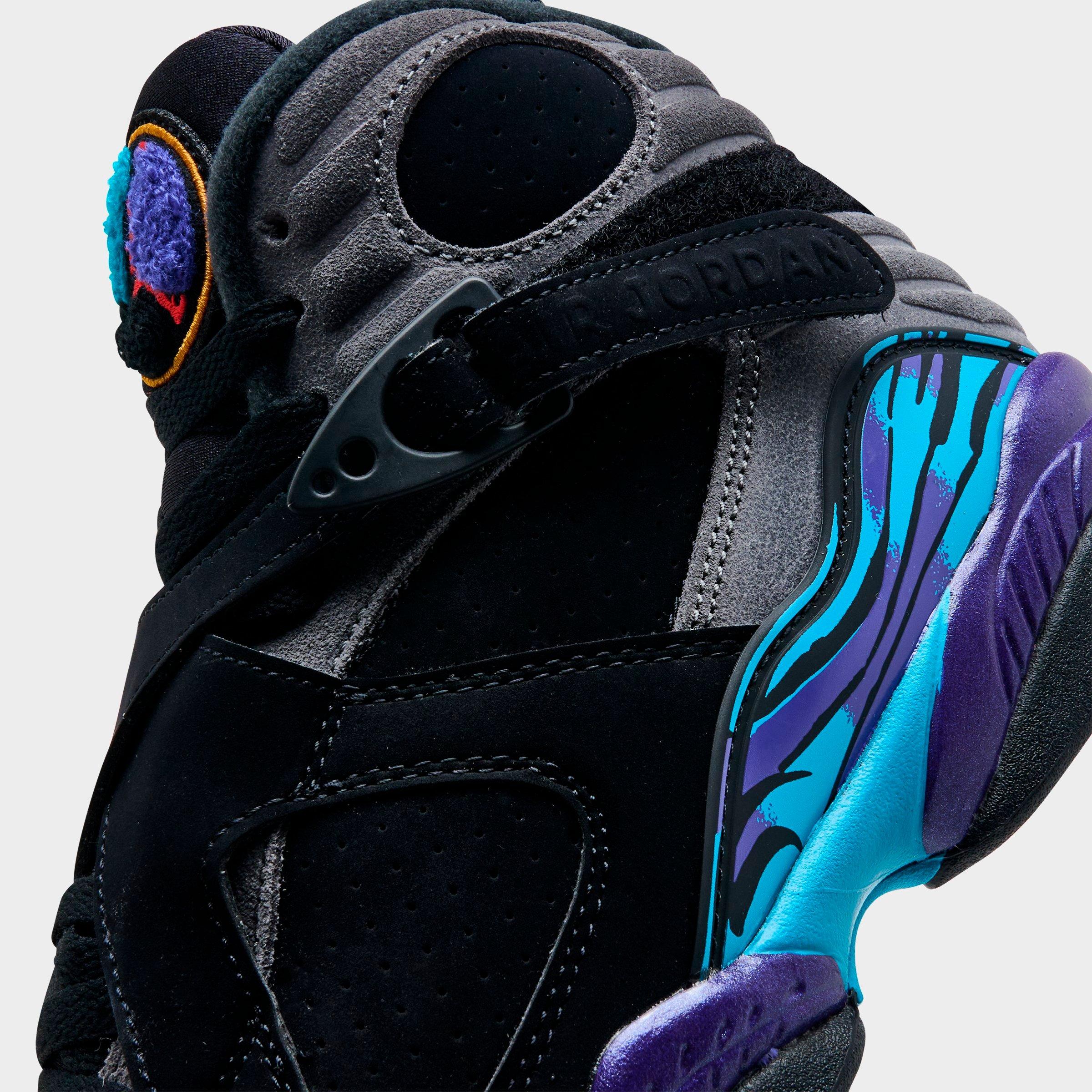 Big Kids' Air Jordan Retro 8 Basketball Shoes