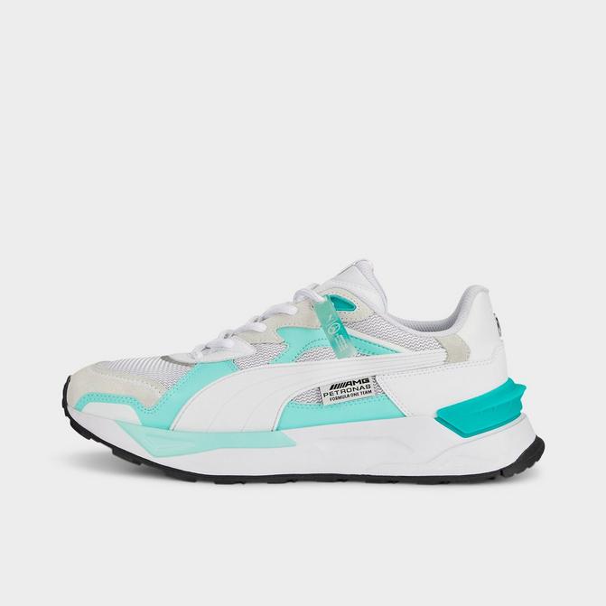  PUMA Mercedes-AMG Petronas Formula One Mirage Sport Blue Coral/ Puma Silver 9 D (M) : Sports & Outdoors