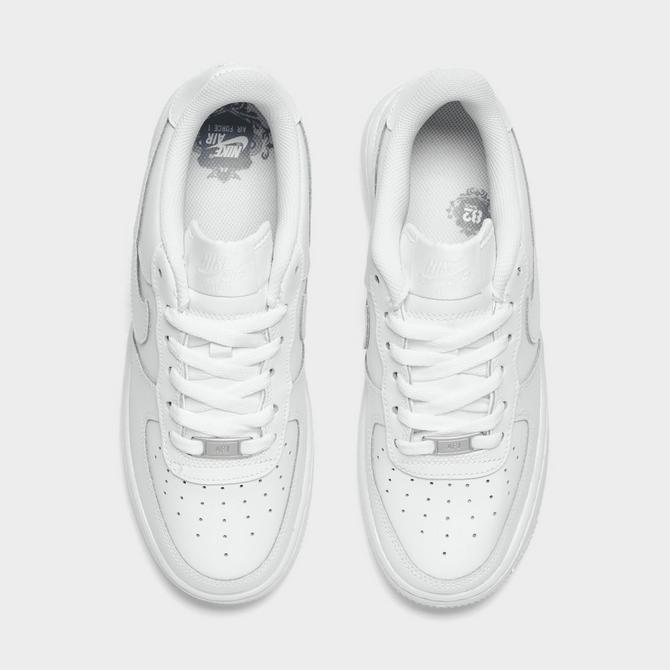 Air Force 1 LV8 Utility Grade School Lifestyle Shoes (White)