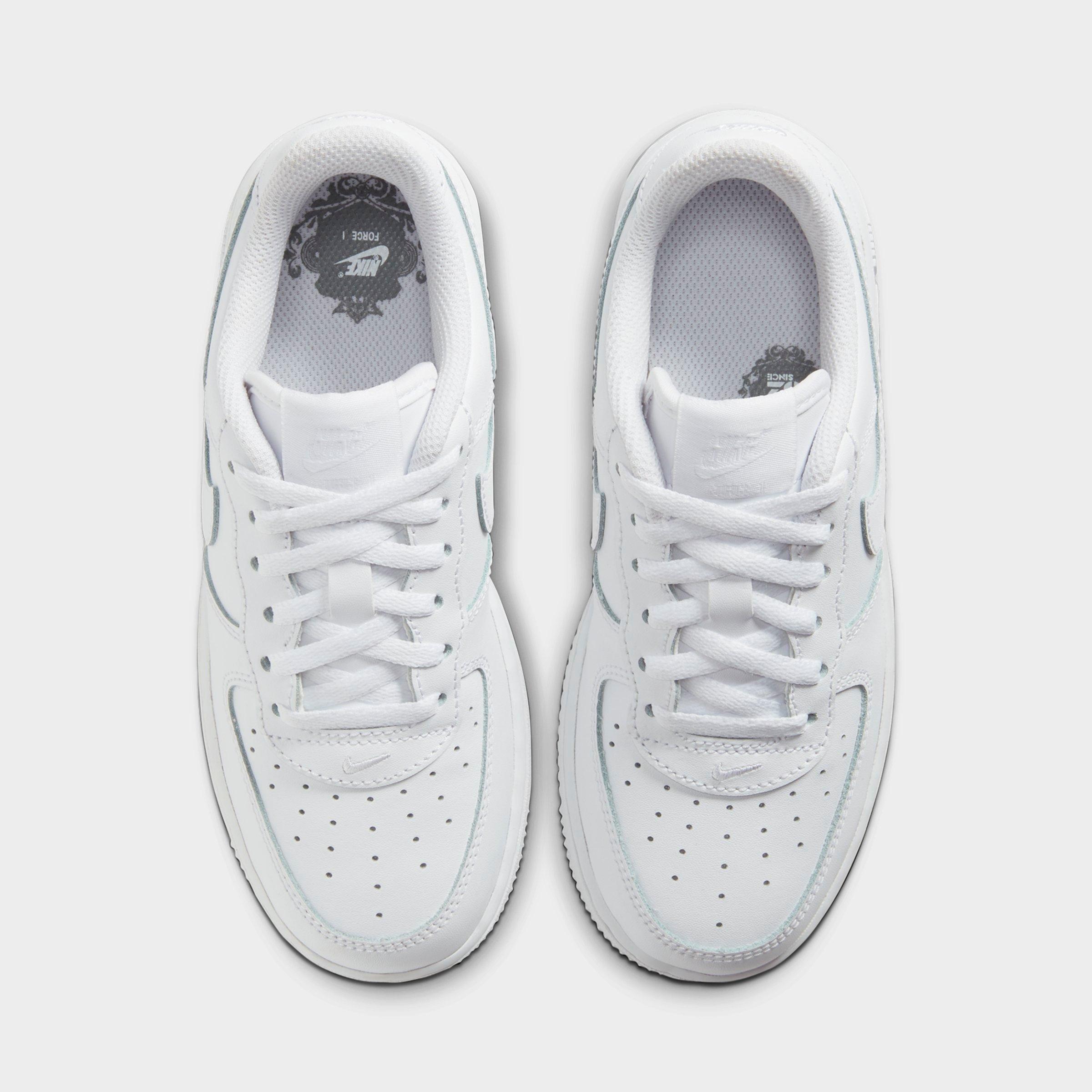 nike air force 1 white low kids