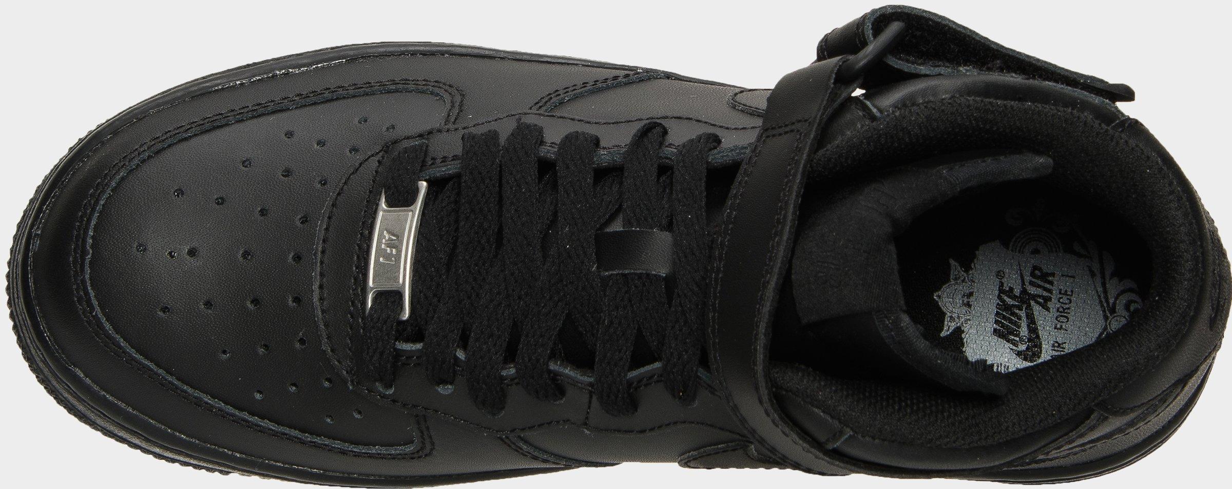 air force 1 all black mid