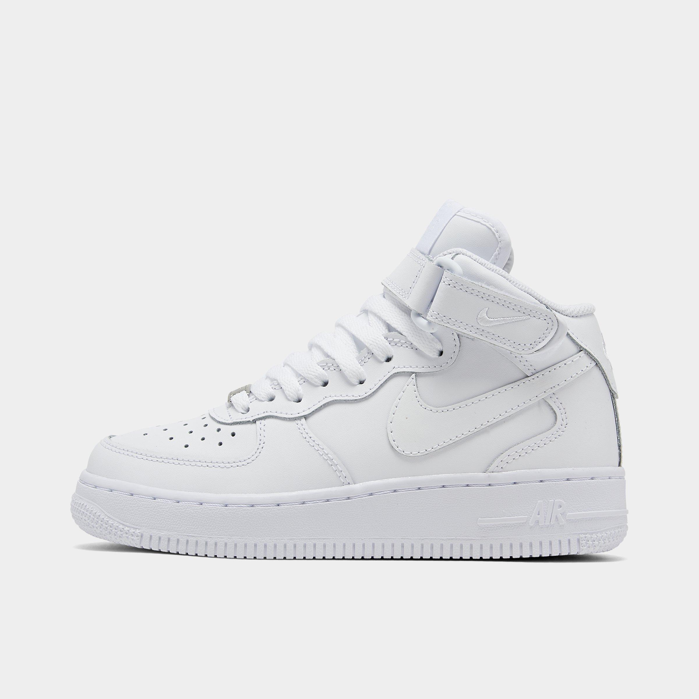 white air forces finish line