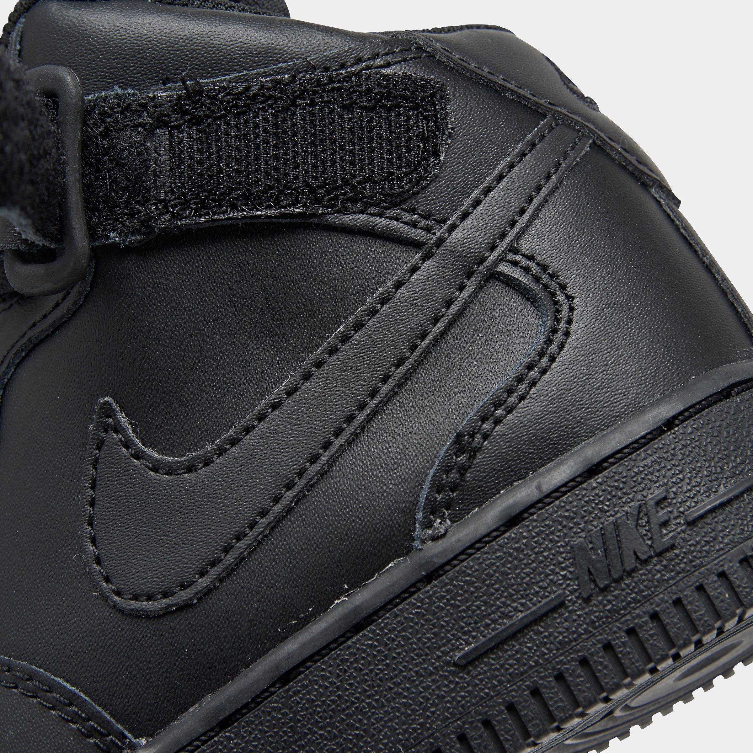 nike air force mid 1 black